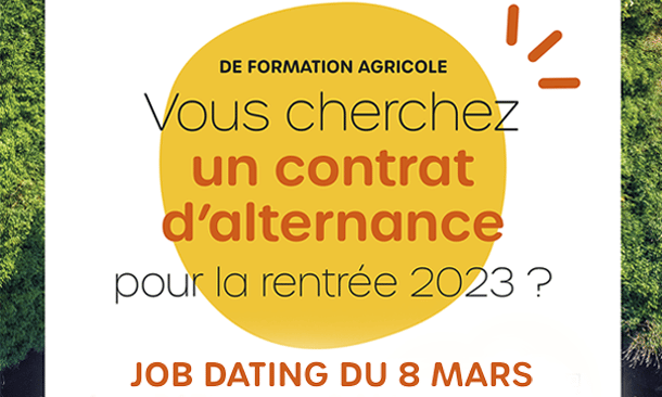 Job dating Agrial 8 mars